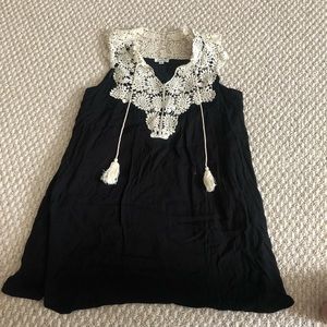 B sharp black tunic/dress